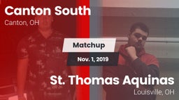 Matchup: Canton South vs. St. Thomas Aquinas  2019