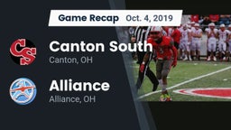 Recap: Canton South  vs. Alliance  2019