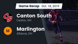 Recap: Canton South  vs. Marlington  2019
