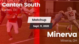Matchup: Canton South vs. Minerva  2020