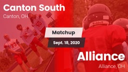 Matchup: Canton South vs. Alliance  2020