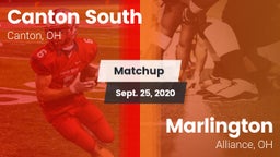 Matchup: Canton South vs. Marlington  2020