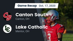 Recap: Canton South  vs. Lake Catholic  2020