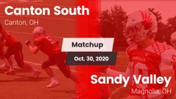 Matchup: Canton South vs. Sandy Valley  2020