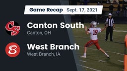Recap: Canton South  vs. West Branch  2021