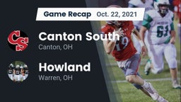 Recap: Canton South  vs. Howland  2021