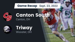 Recap: Canton South  vs. Triway  2022