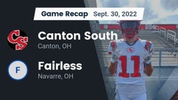 Recap: Canton South  vs. Fairless  2022