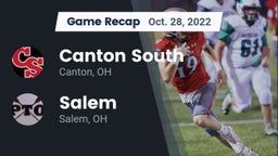 Recap: Canton South  vs. Salem  2022