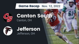 Recap: Canton South  vs. Jefferson  2022