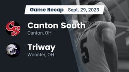 Recap: Canton South  vs. Triway  2023