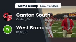 Recap: Canton South  vs. West Branch  2023