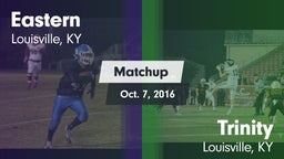 Matchup: Eastern vs. Trinity  2016