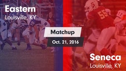 Matchup: Eastern vs. Seneca  2016