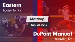 Matchup: Eastern vs. DuPont Manual  2016
