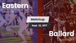 Matchup: Eastern vs. Ballard  2017