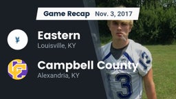 Recap: Eastern  vs. Campbell County  2017
