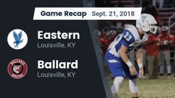 Recap: Eastern  vs. Ballard  2018