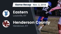 Recap: Eastern  vs. Henderson County  2018