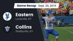 Recap: Eastern  vs. Collins  2019