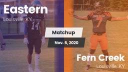 Matchup: Eastern vs. Fern Creek  2020