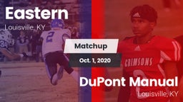 Matchup: Eastern vs. DuPont Manual  2020