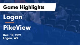 Logan  vs PikeView  Game Highlights - Dec. 10, 2021