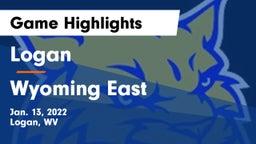 Logan  vs Wyoming East  Game Highlights - Jan. 13, 2022