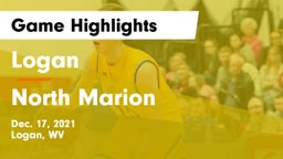 Logan  vs North Marion  Game Highlights - Dec. 17, 2021