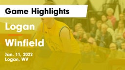 Logan  vs Winfield  Game Highlights - Jan. 11, 2022