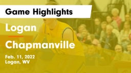 Logan  vs Chapmanville  Game Highlights - Feb. 11, 2022