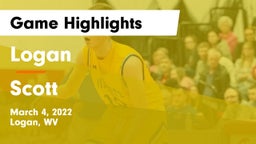 Logan  vs Scott  Game Highlights - March 4, 2022