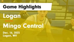 Logan  vs Mingo Central  Game Highlights - Dec. 16, 2023