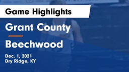 Grant County  vs Beechwood  Game Highlights - Dec. 1, 2021
