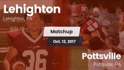Matchup: Lehighton vs. Pottsville  2017