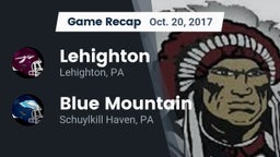Recap: Lehighton  vs. Blue Mountain  2017