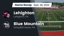 Recap: Lehighton  vs. Blue Mountain  2023