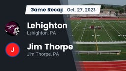 Recap: Lehighton  vs. Jim Thorpe  2023