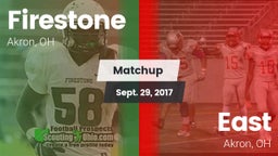 Matchup: Firestone vs. East  2016