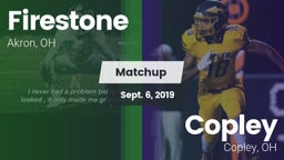 Matchup: Firestone vs. Copley  2019