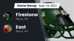 Recap: Firestone  vs. East  2021