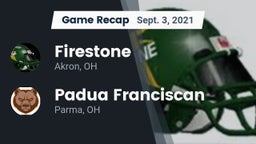 Recap: Firestone  vs. Padua Franciscan  2021