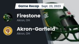 Recap: Firestone  vs.  Akron-Garfield  2023