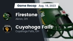 Recap: Firestone  vs. Cuyahoga Falls  2023