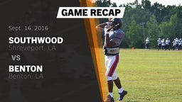 Recap: Southwood  vs. Benton  2016