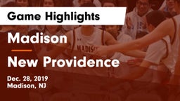 Madison  vs New Providence  Game Highlights - Dec. 28, 2019