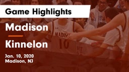 Madison  vs Kinnelon  Game Highlights - Jan. 10, 2020