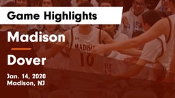 Madison  vs Dover  Game Highlights - Jan. 14, 2020