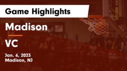Madison  vs VC Game Highlights - Jan. 6, 2023