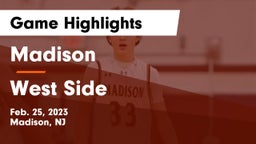 Madison  vs West Side  Game Highlights - Feb. 25, 2023